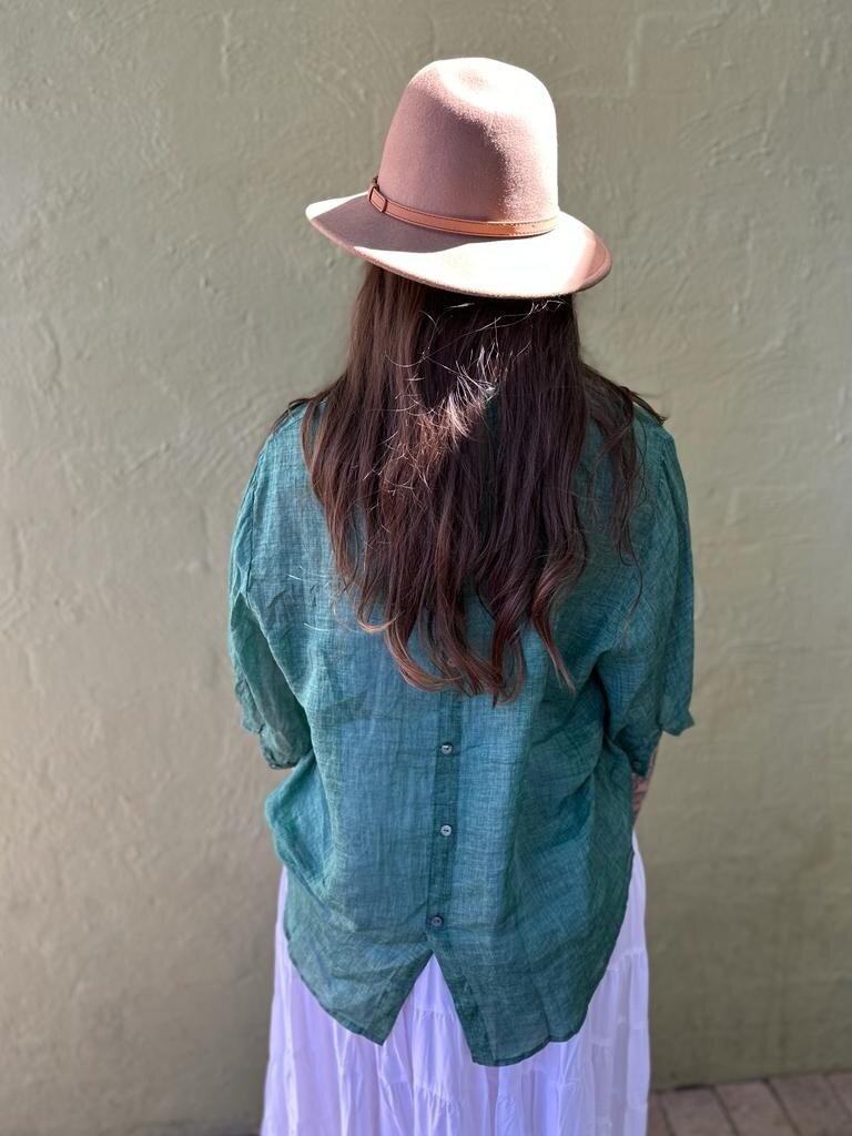 CLOVER SHIRT - EMERALD GREEN