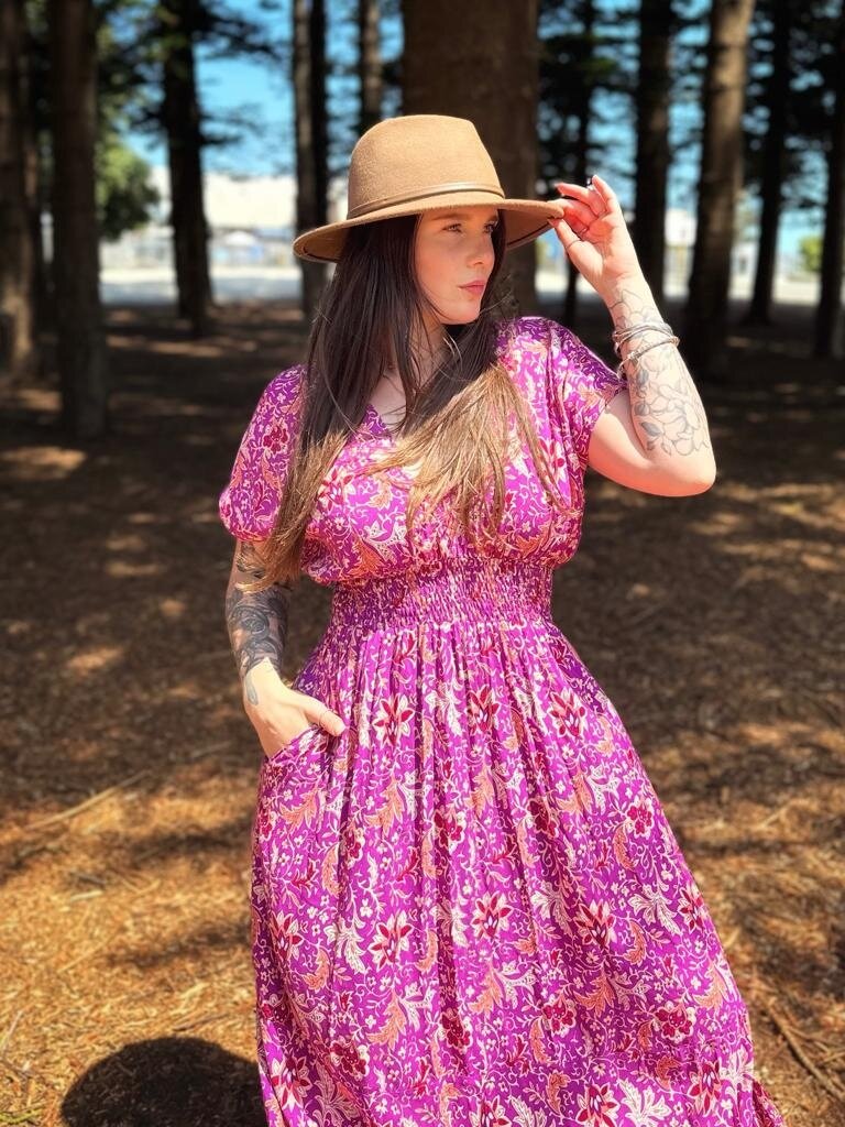 Honey & Stone Co ZEN MAGENTA HAZE MAXI