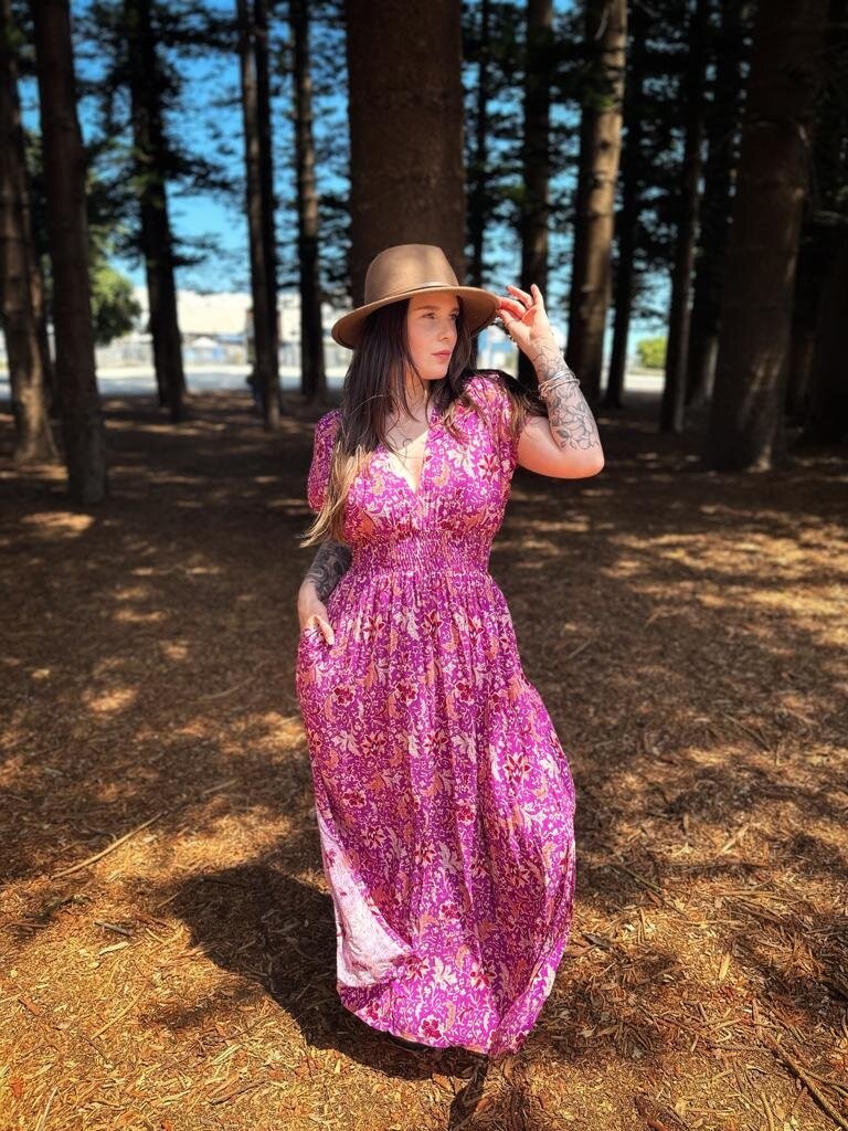 Honey & Stone Co ZEN MAGENTA HAZE MAXI