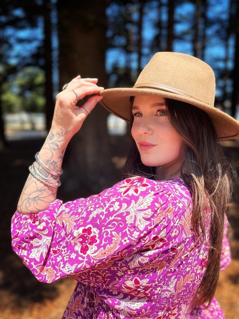 Honey & Stone Co TANYA MAGENTA HAZE MINI
