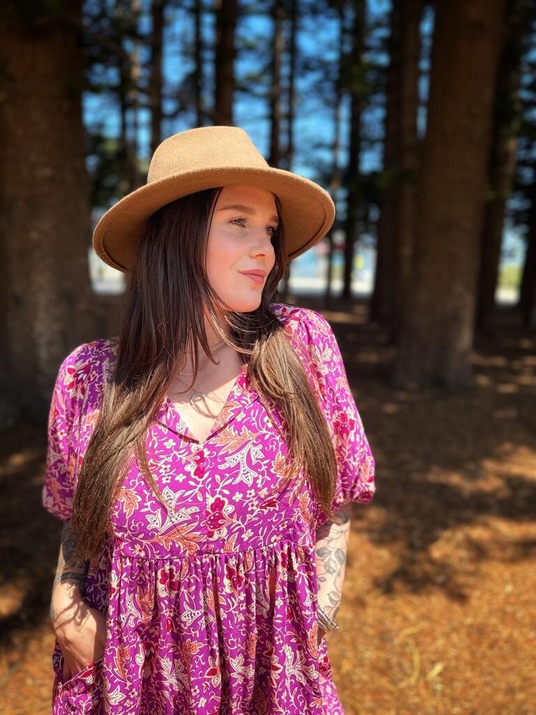 Honey & Stone Co TANYA MAGENTA HAZE MINI