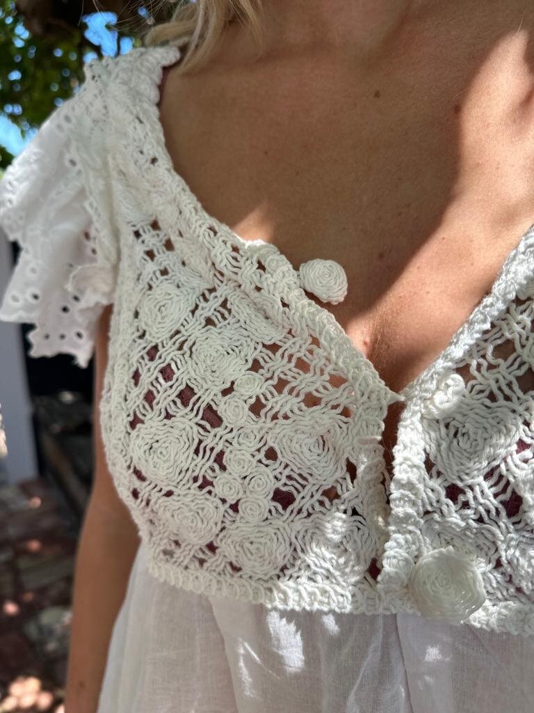 BABYDOLL WHITE TOP