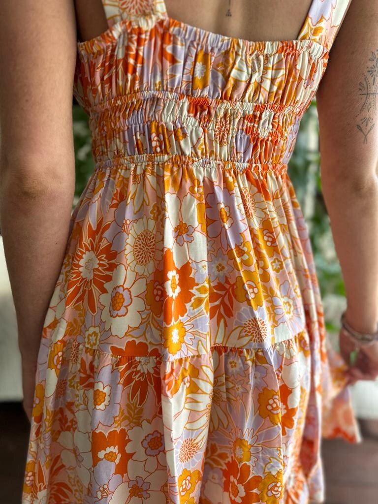 Salty Bright LIZZY PEACH AND LILAC DAISY MINI