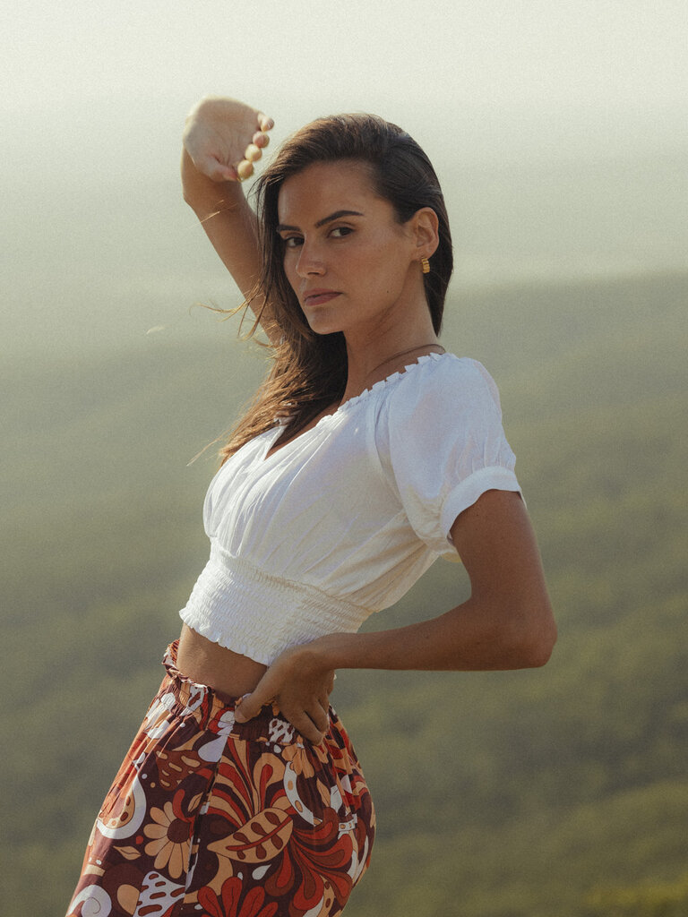 Honey & Stone Co MYA CARAMELLO PANTS