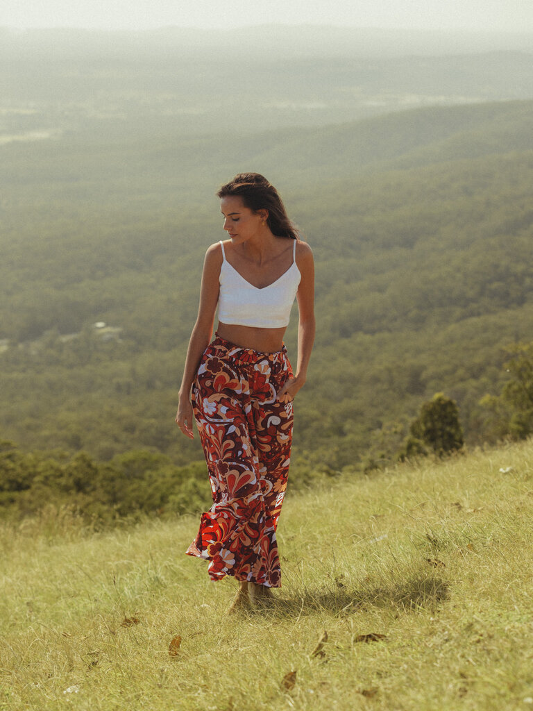 Honey & Stone Co MYA CARAMELLO PANTS