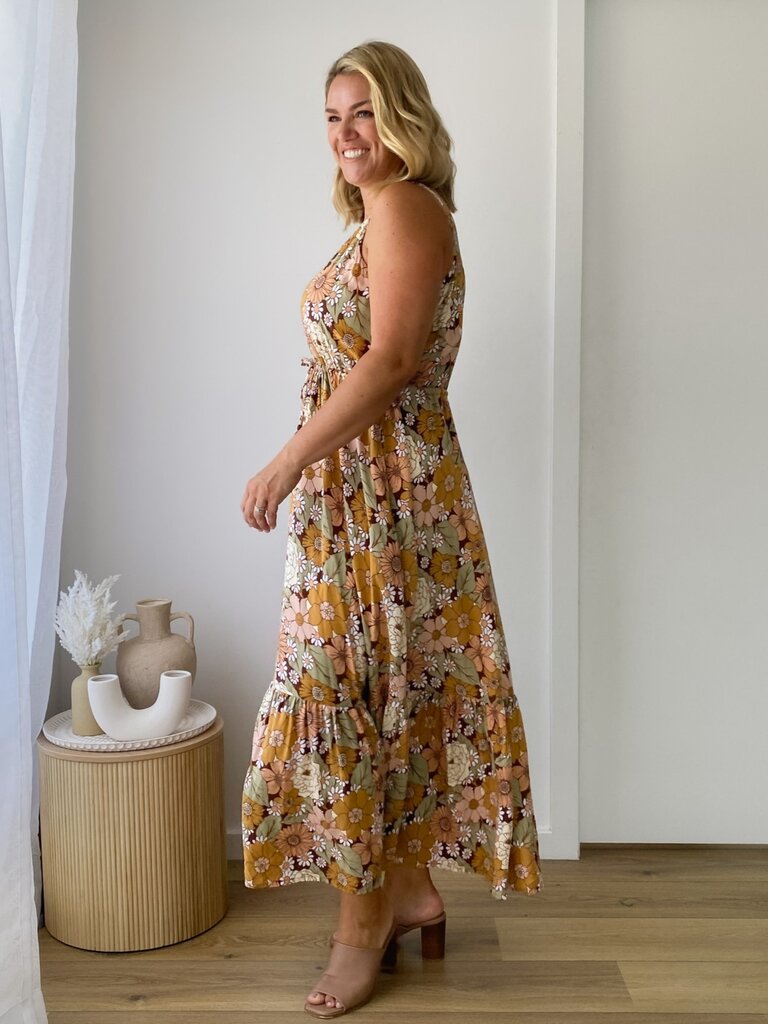 Honey & Stone Co NADIA SEPIA MAXI