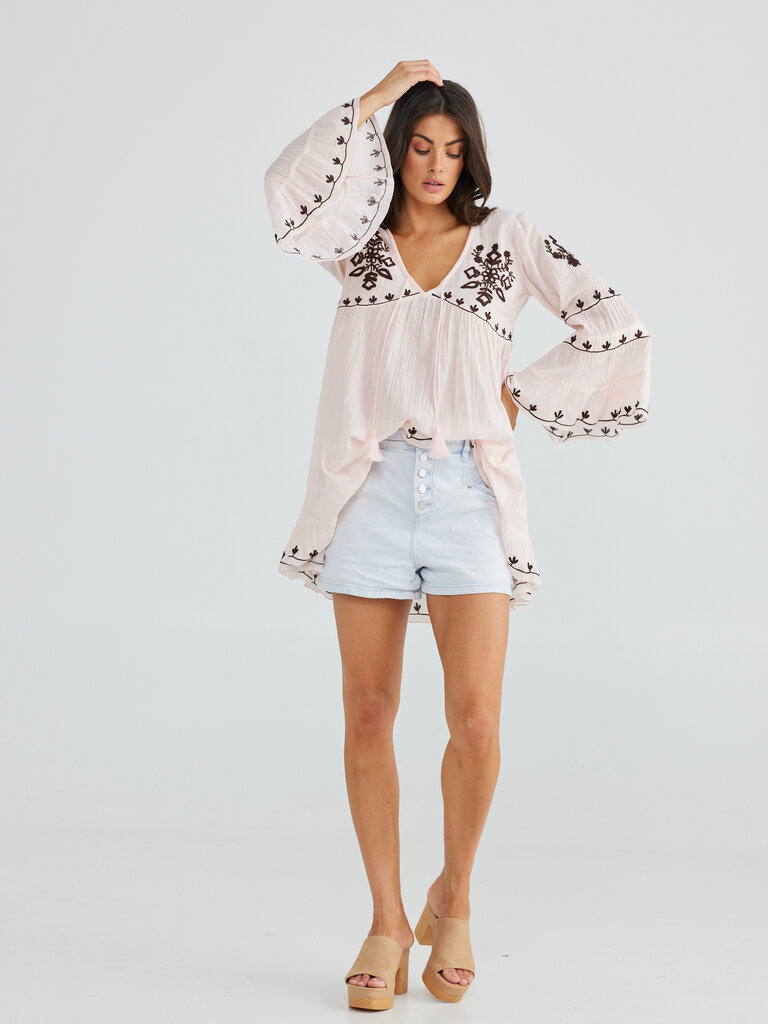 Holiday ANEESA BALLET PINK TUNIC MINI