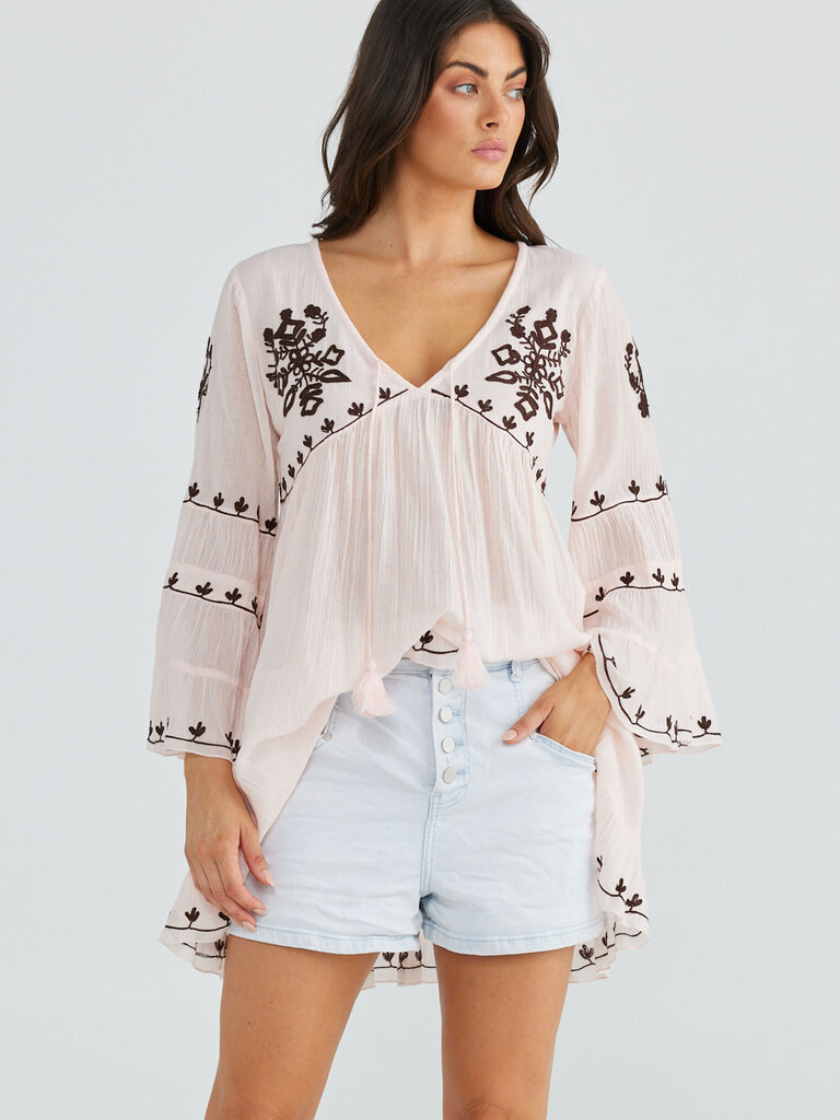 Holiday ANEESA BALLET PINK TUNIC MINI