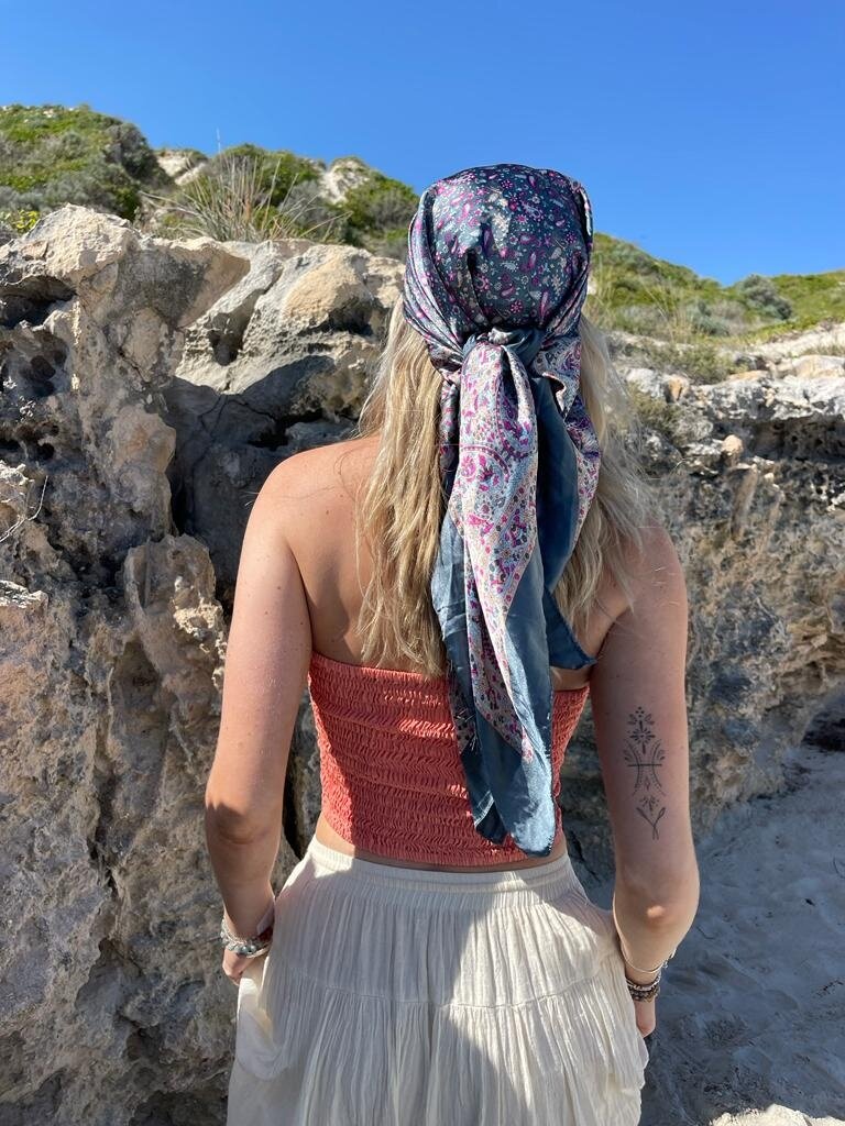 Naked Gypsy SUMMER PEACH BANDEAU