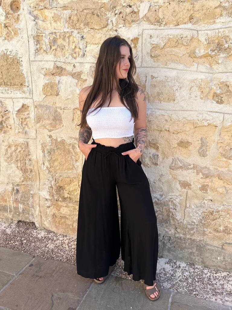 Iris Maxi ZOE PANTS BLACK