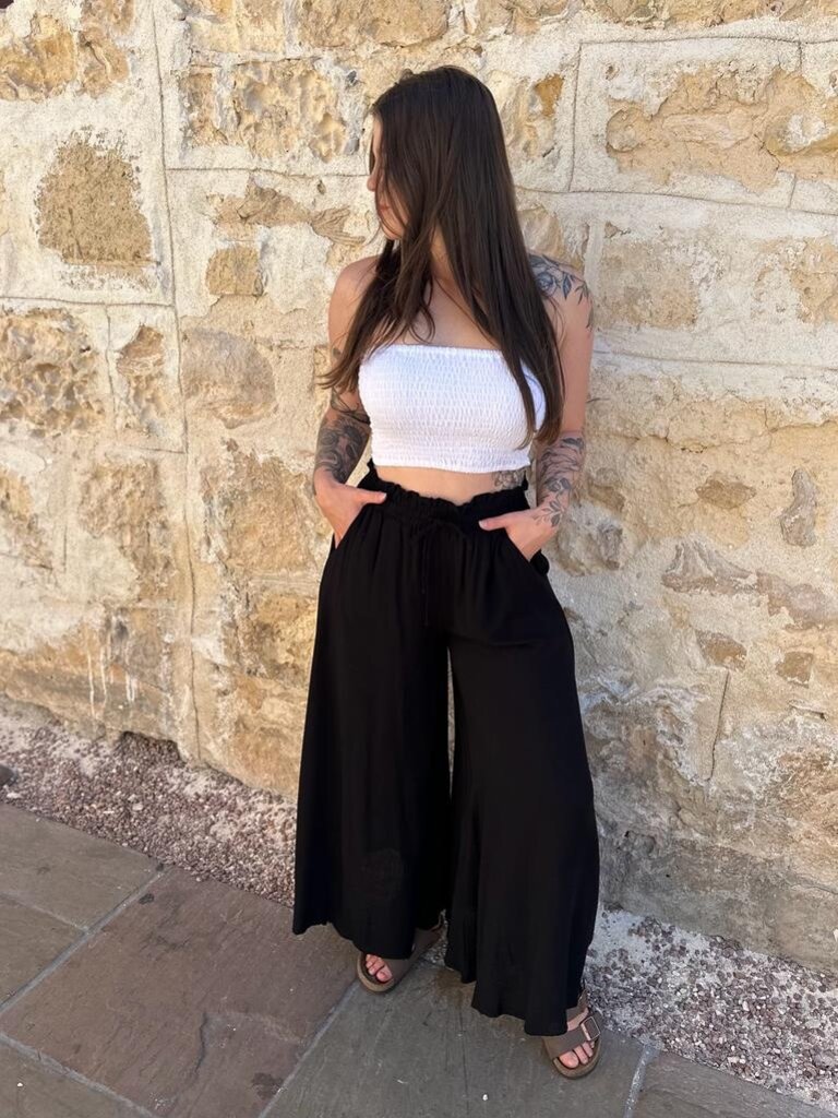 Iris Maxi ZOE PANTS BLACK