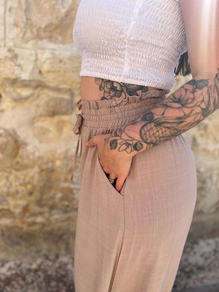 Iris Maxi ZOE TAUPE PANTS
