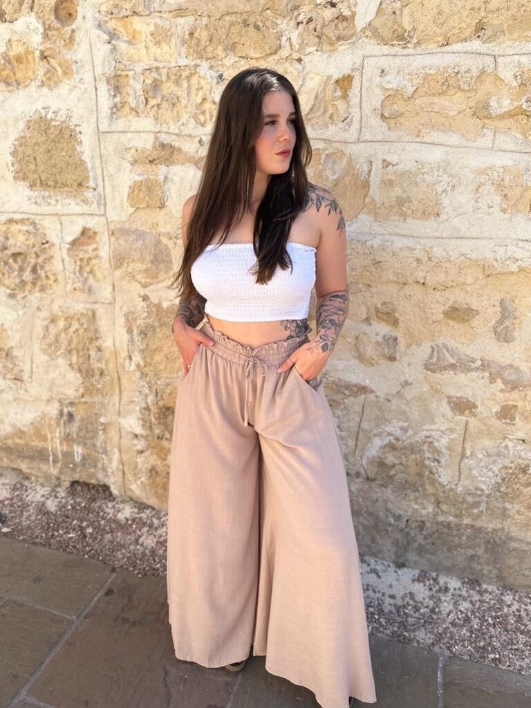 Iris Maxi ZOE TAUPE PANTS