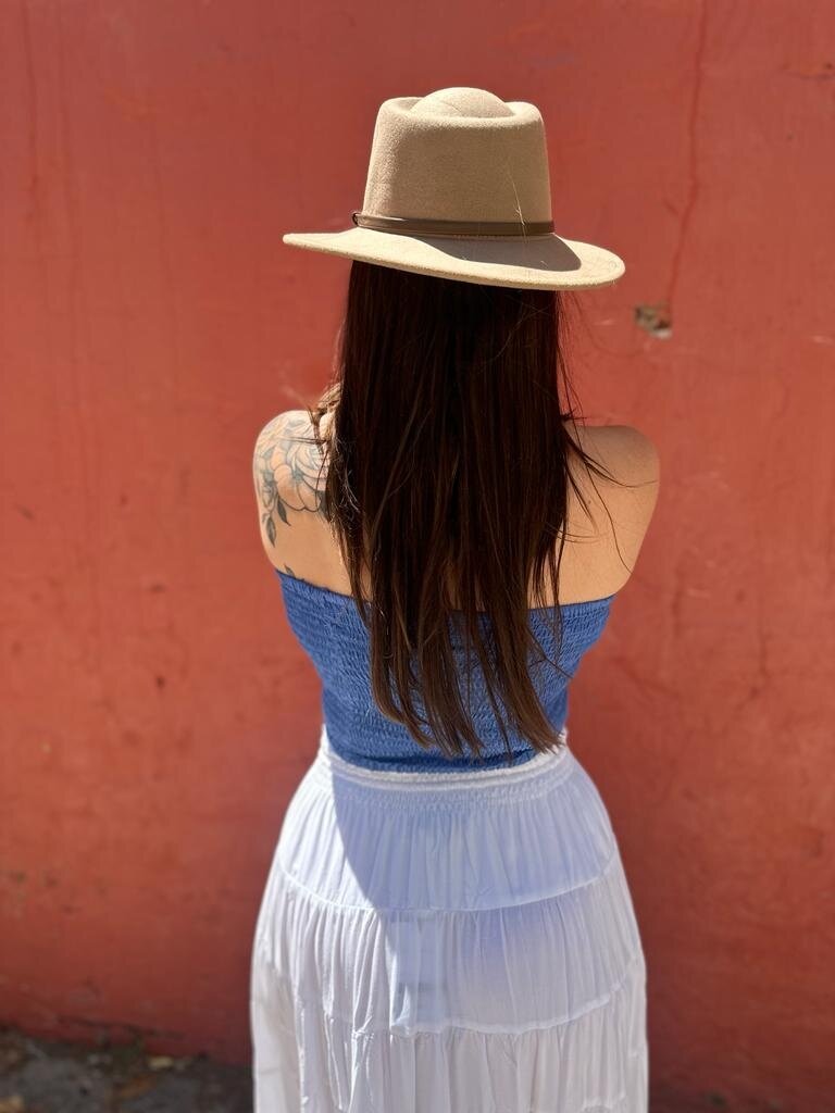 Naked Gypsy BANDEAU  PACIFIC BLUE