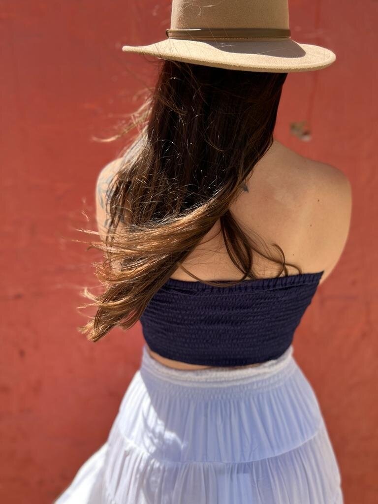Naked Gypsy BANDEAU NAVY