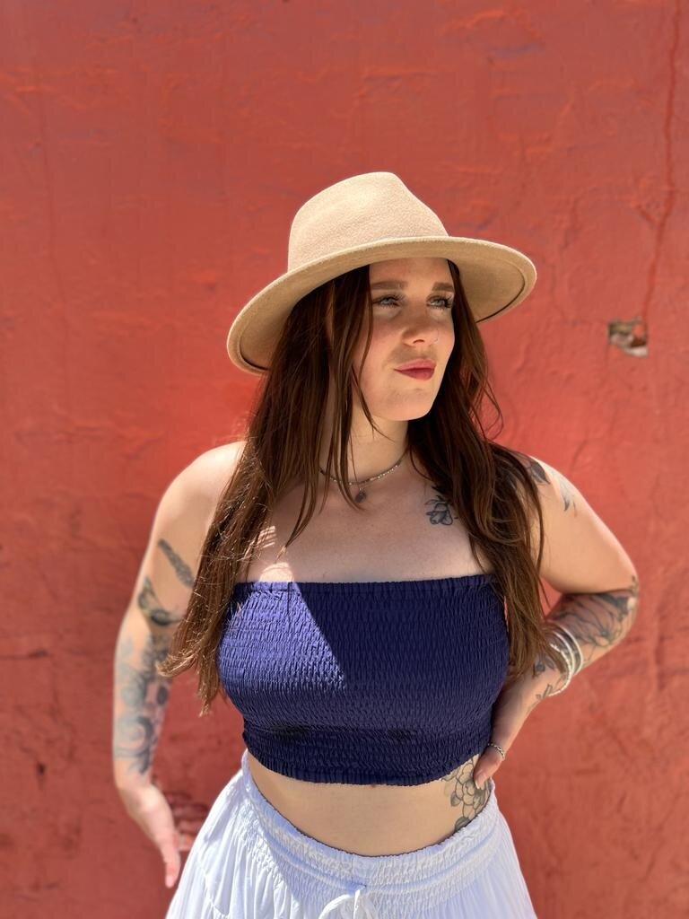 Naked Gypsy BANDEAU NAVY