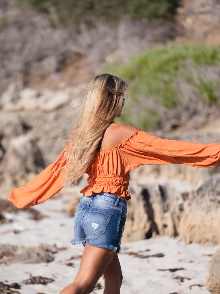 Honey & Stone Co MOLLY CINNAMON TOP