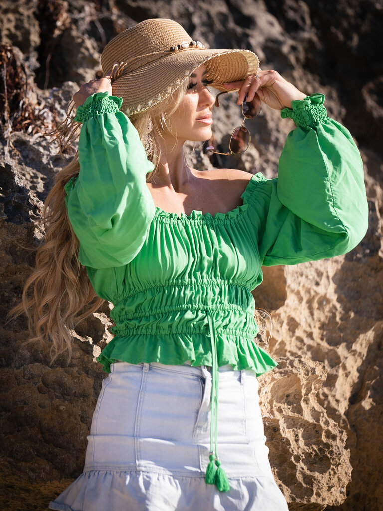 Honey & Stone Co MOLLY PARAKEET TOP