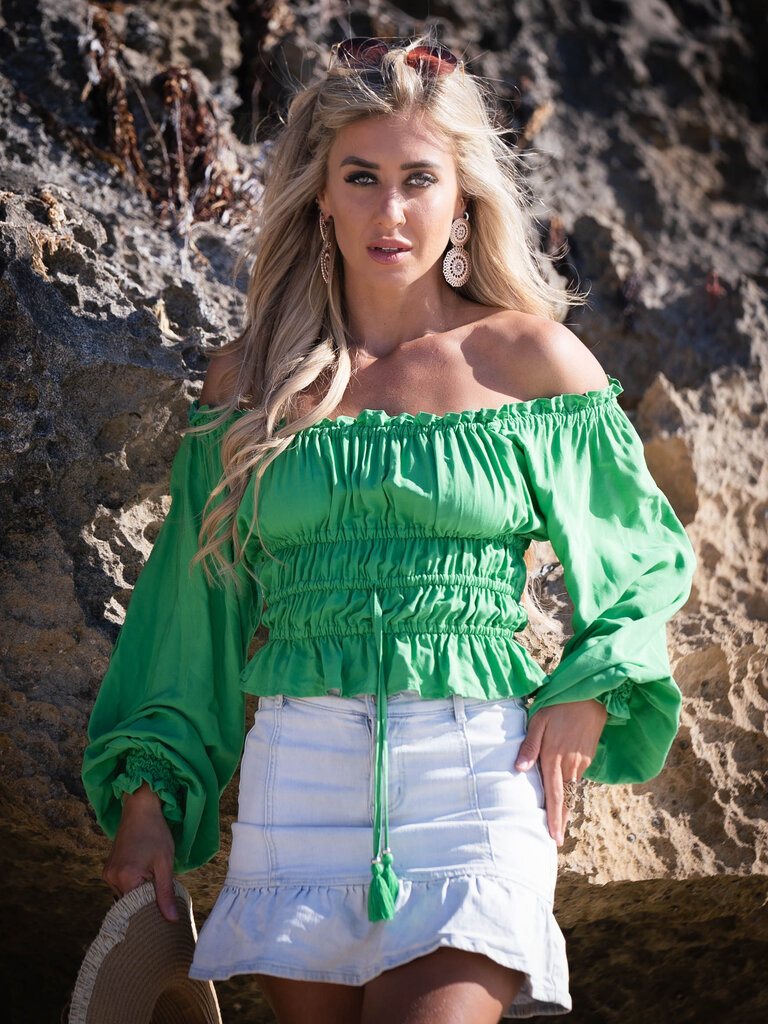 Honey & Stone Co MOLLY PARAKEET TOP