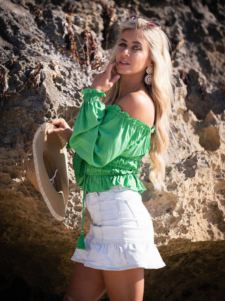 Honey & Stone Co MOLLY PARAKEET TOP