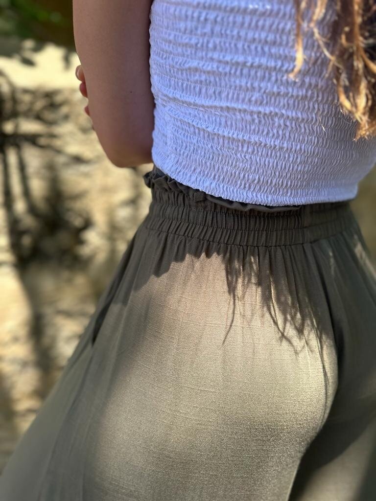 Iris Maxi ZOE KAHKI PANTS