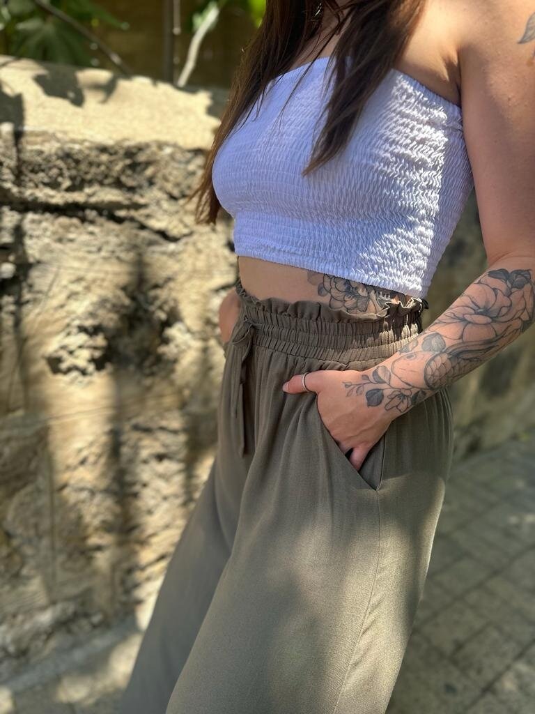 Iris Maxi ZOE KAHKI PANTS