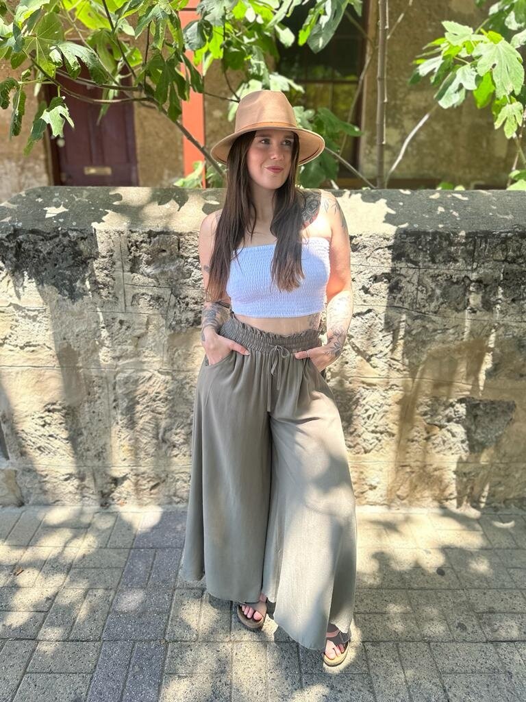 Iris Maxi ZOE KAHKI PANTS