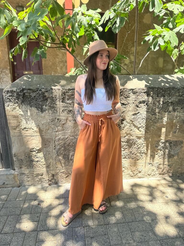 Iris Maxi ZOE RUST PANTS