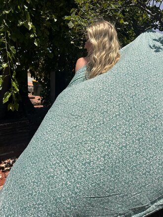 BEACH TOWEL SOME OF YOUR LOVE SAGE