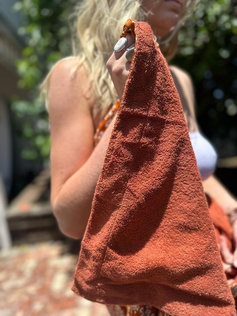 BEACH TOWEL BEACH ISLAND FEVER RUST
