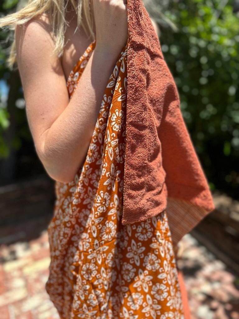 BEACH TOWEL BEACH ISLAND FEVER RUST
