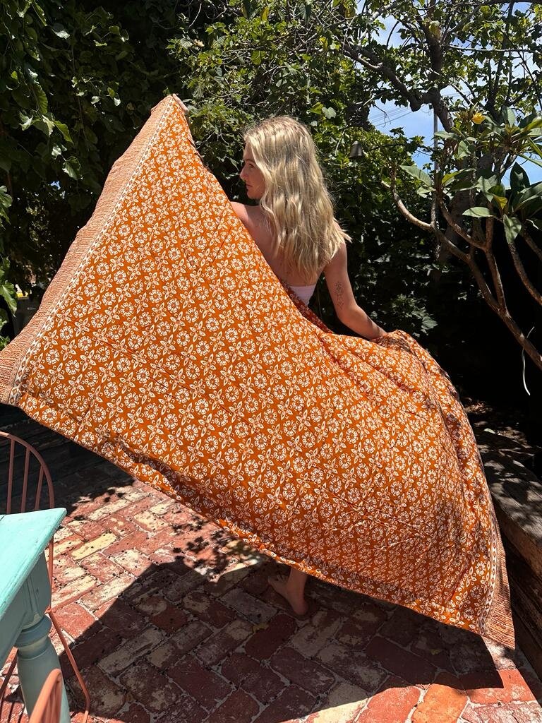 BEACH TOWEL BEACH ISLAND FEVER RUST
