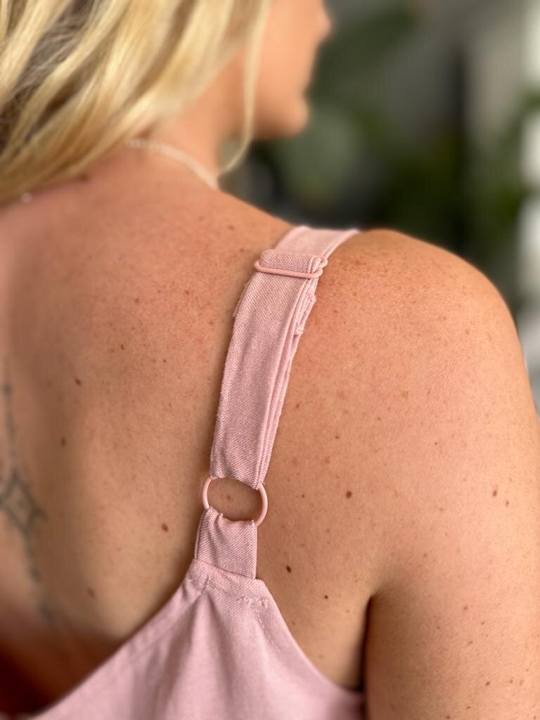 JUNO STRAPPY DUSKY PINK MINI