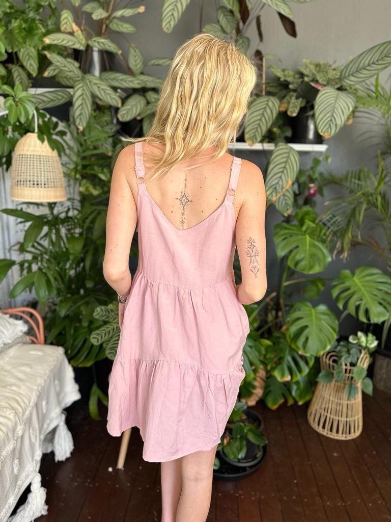 JUNO STRAPPY DUSKY PINK MINI