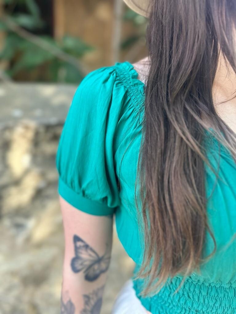 Honey & Stone Co AVA CROP JADE