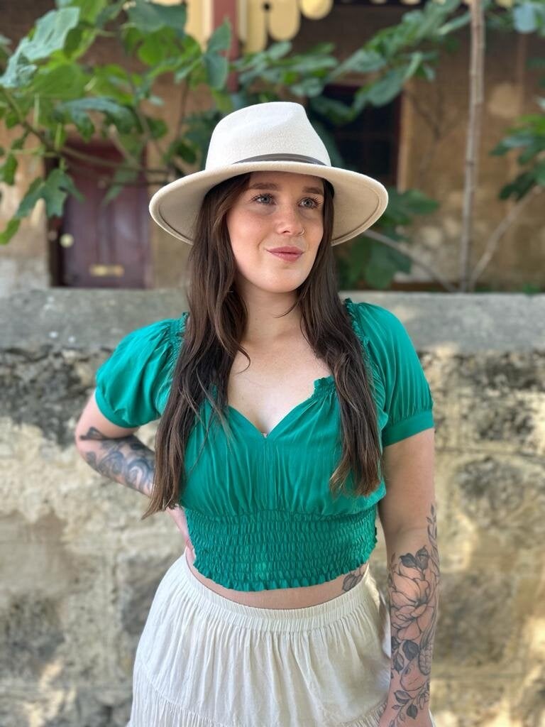 Honey & Stone Co AVA CROP JADE