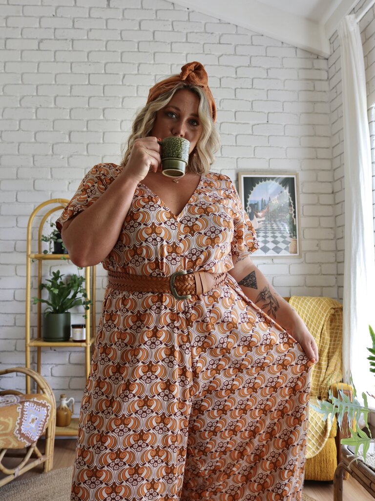 Honey & Stone Co HARLOW TWIGGY JUMPSUIT