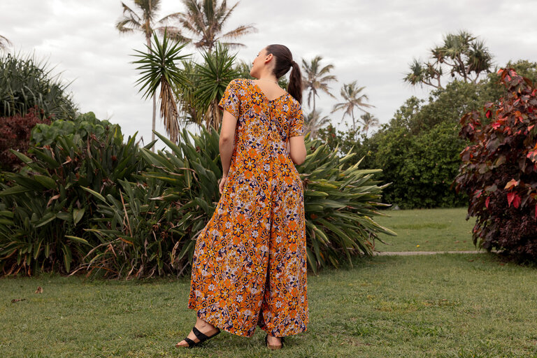 HARLOW GOLDEN ECLIPSE JUMPSUIT