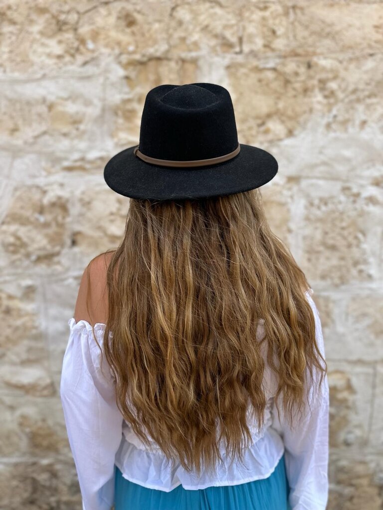 MICHA WOOL HAT BLACK