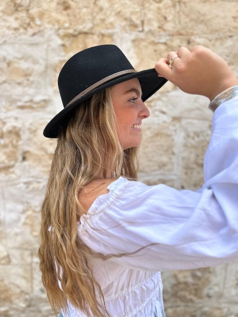 MICHA WOOL HAT BLACK