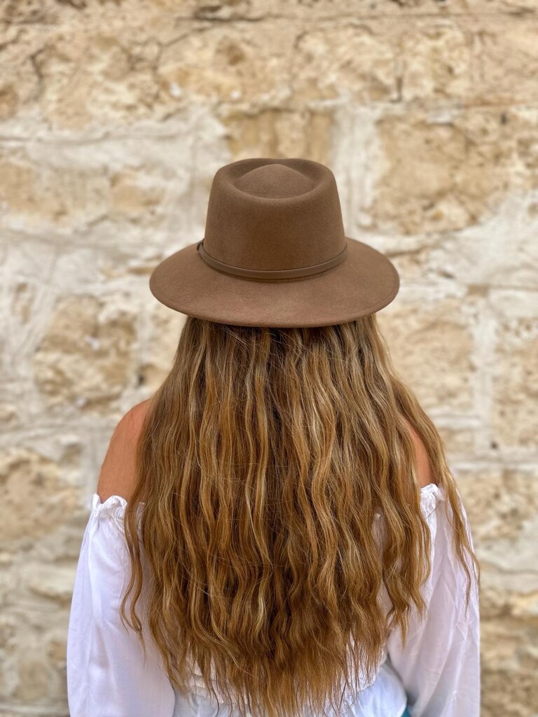 MICHA WOOL HAT TAN