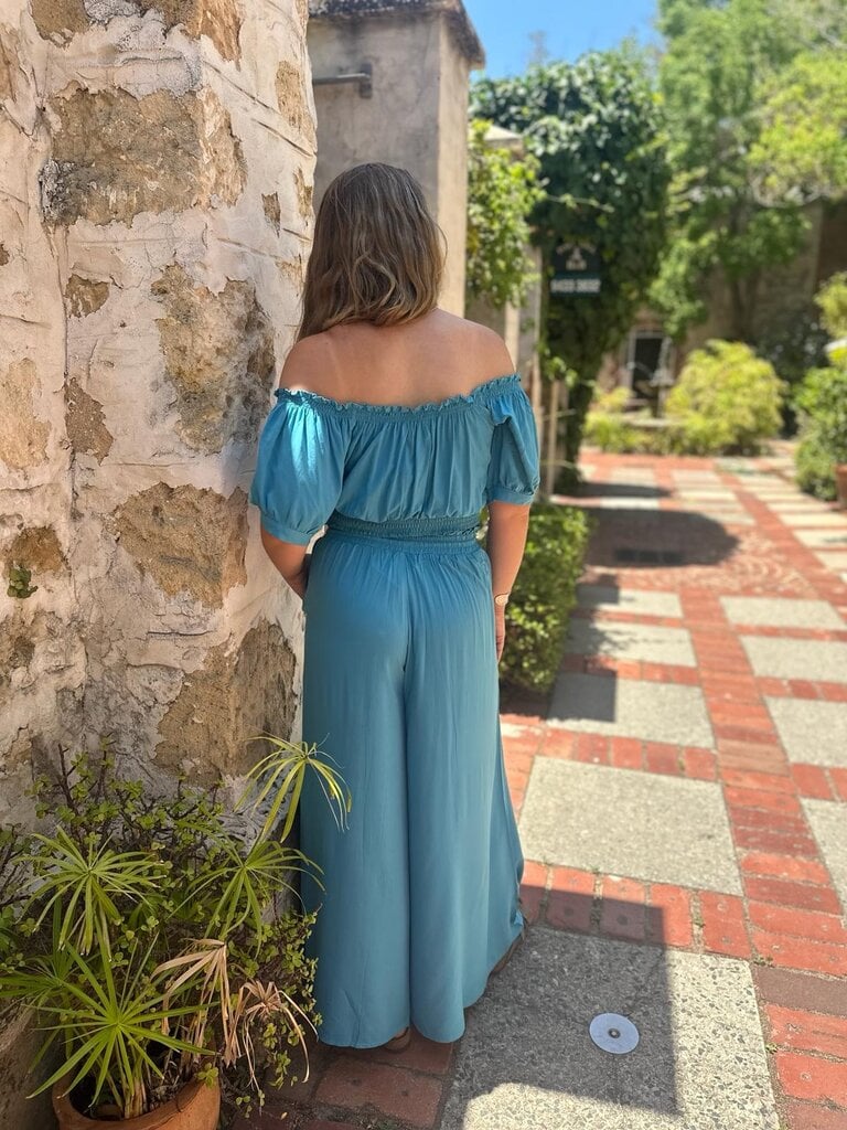 Naked Gypsy TIA WIDE LEG CARIBBEAN PANTS