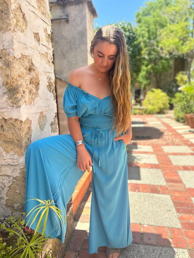 Naked Gypsy TIA WIDE LEG CARIBBEAN PANTS