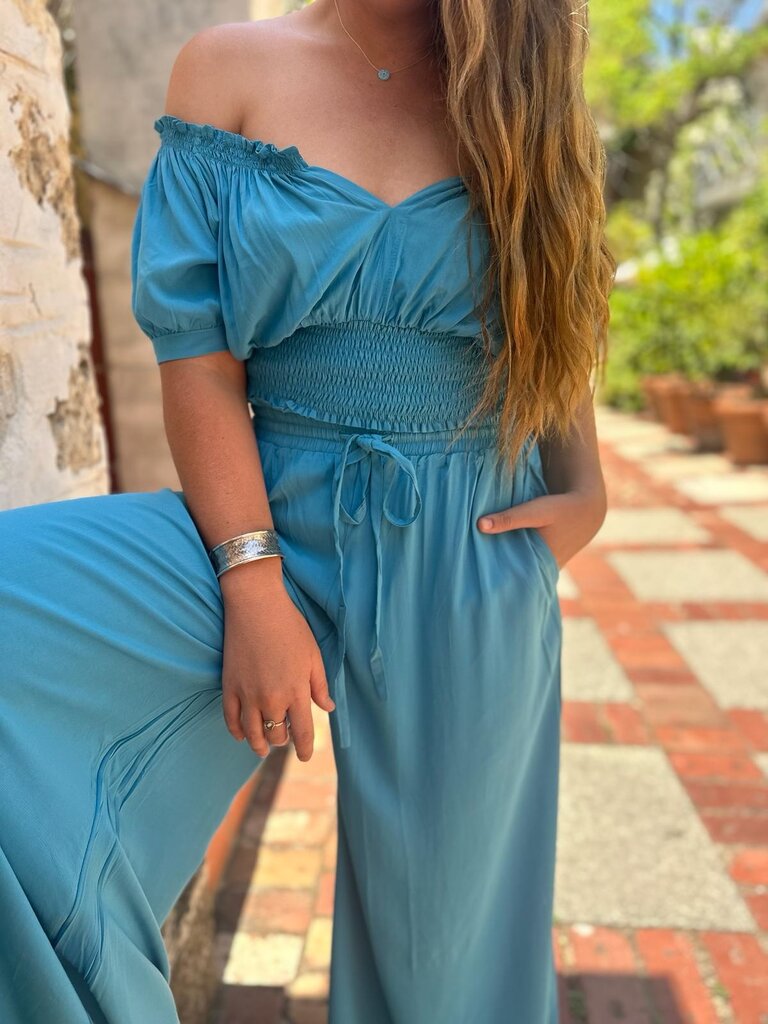 Naked Gypsy TIA WIDE LEG CARIBBEAN PANTS