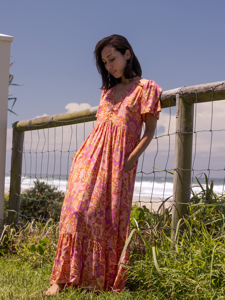 Honey & Stone Co MAE SWEET PEACH MAXI