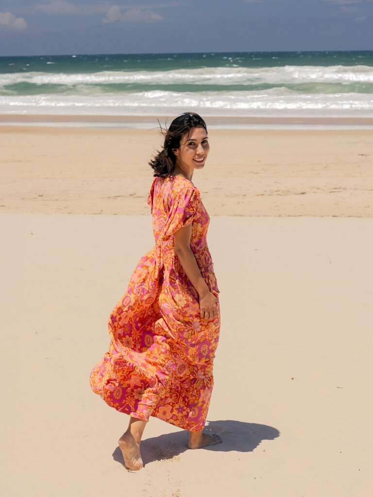 Honey & Stone Co MAE SWEET PEACH MAXI