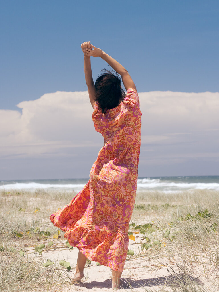 Honey & Stone Co MAE SWEET PEACH MAXI