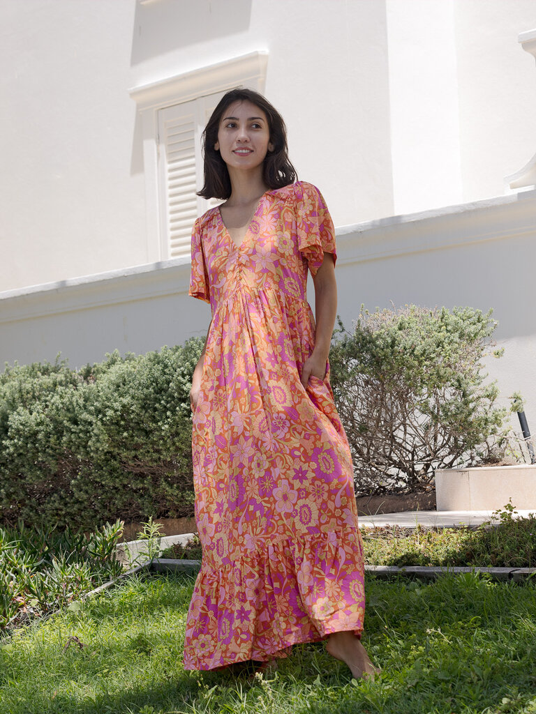 Honey & Stone Co MAE SWEET PEACH MAXI