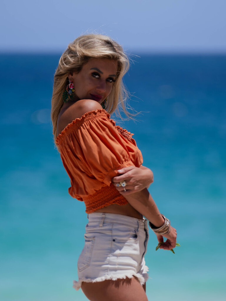 Honey & Stone Co AVA CROP CINNAMON