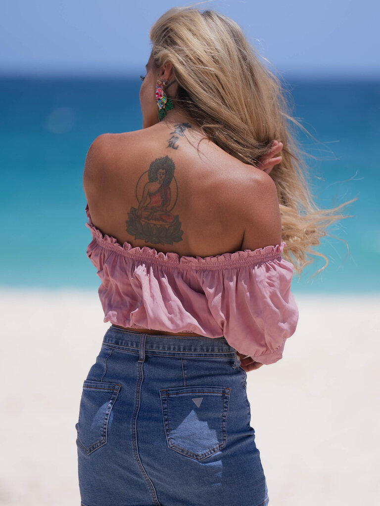 Honey & Stone Co AVA BLUSH CROP